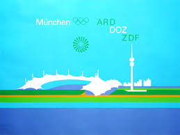 Die olympischen winterspiele 1972 fanden vom 3. Olympische Spiele 1972 Motiv Fernsehbild Fur Ard Und Zdf Otl Aicher Lesen Ebay
