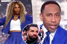 Stephen A. Smith would've divorced Serena Williams for 'trolling her ex'  Drake at Super Bowl 2025: 'Go back to his ass'