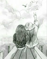 1435 x 1128 jpeg pixel. Pin By A H On Inspirations For Drawing Drawings Of Friends Bff Drawings Drawings