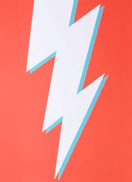 Lightning Bolt Screen Printing Lightning Art Prints