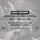 Nick Keating Live at Darley Street Kitchen
