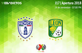 Included best odds offered by top 6 online bookmakers, the results and the performance analysis of each team based on last games. Pachuca Vs Leon Jornada 17 Apertura 2018 En Vivo Por Internet