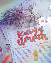 Karya Ilmiah Di 2020 Buku Catatan Buku