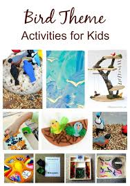 Bird Themed Activities For Preschoolers Bird Activities For Kids Fantastic Fun Learning Preschool Activities Activities For Kids Theme Activity