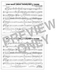 Instrumental solo, and instrumental part in g major. Star Wars Main Theme Rey S Theme From The Force Awakens Eb Alto Sax Marching Band