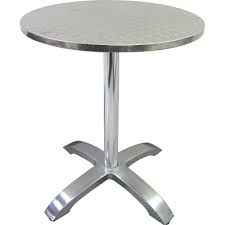 Find the perfect patio furniture & backyard decor at hayneedle, where you can buy online while you explore our room designs and curated looks for tips, ideas & inspiration to help you along the way. Stainless Steel Round Table Top 760r Restaurantfurniture4less Com