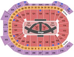 Giant Center Seating Chart Carrie Underwood Elcho Table