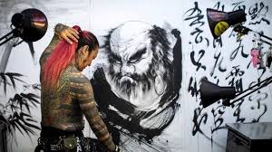 Fudo myoo adalah dewa pelindung buddha, dewa kekejaman, dewa marah, untuk mengusir segera semua yang jahat mengitari kita, jelas dia. Anggapan Tabu Soal Tato Di Tengah Modernisasi Jepang