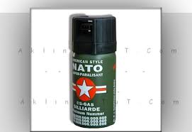 Goz Yasartici Nato Biber Gazi Spreyi Orjinal Alman Mali
