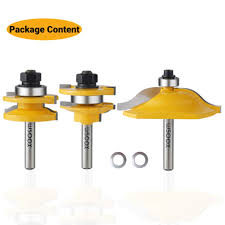 Cabinet doors come in dozens of different. Buy Wsoox 3 Pcs Router Bit Set Raised Panel Cabinet Door Making Router Bit Set Ogee Rail And Stile Router Bit Set Professional Carbide Milling Cutters For Woodworking 1 4 Inch Shank Online In