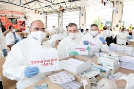 Peker holding çatısı altında faaliyet gösteren peker gayrimenkul yatırım ortaklığı a.ş halka açılıyor. Grosszugige Spende An Mund Nasen Schutz Des Turkischen Immobilienentwicklers Peker Gmbh Landeshauptstadt Dusseldorf