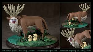 We offer a huge range of products. Commission The Forest Spirit Princess Mononoke By Emilysculpts Deviantart Com On Deviantart Princess Mononoke Forest Spirit My Neighbor Totoro