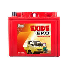 Exide Eko60l 60ah Bajaj Auto Automotive Batteries
