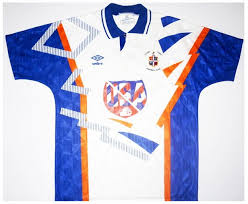 Luton town football club, luton, united kingdom. Luton Town Home 91 92 Maglie Calcio