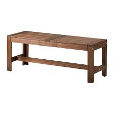 Applaro Bench Outdoor Brown Stained Ikea Ikea Outdoor Ikea Garden Furniture Ikea Bench