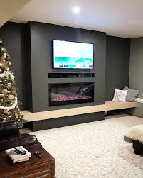 A safe basement fireplace is designed according to one's needs, taste and especially focuses on the area size. 25 Trend Ideas For Living Room Decoration New Decoration Home Fireplace Basement Living Rooms Living Room Remodel