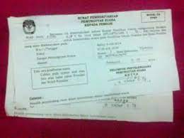 Contoh surat suara pemilihan ketua rw 15 rukun warga 15 puri nirwana 3 karadenan cibinong. Surat Pemberitahuan Pemungutan Suara Telah Diterima Kompasiana Com