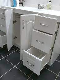 We combine these durable wood bathroom vanities with either a solid wood or stainless steel base for a. Repairing A Water Damaged Bathroom Vanity Home Repairs Bathroom Remodel Inspiration Cheap Home Decor