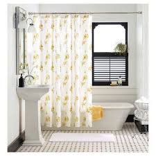 Threshold Vintage Floral Shower Curtain Yellow Yellow Shower Curtains Floral Shower Curtains Vintage Shower Curtains