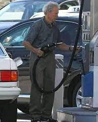 Clint Eastwood On Instagram Clint Eastwood Takes On A Gas Pump You May Ask Yourself One Question Did He Put In Six Clint Eastwood Clint How Are You Feeling
