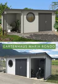 Gartenhaus Maria Rondo 44 C Gartenhaus Gartenhaus Pultdach Aussengestaltung