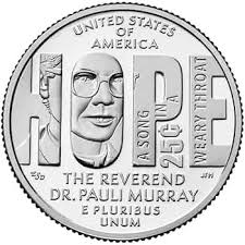 2024 P, D Rev Dr. Pauli Murray, American Women Quarter Series 2 Coin  Uncirculated at Amazon's Collectible Coins Store