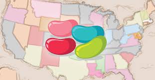 Jelly Bean Flavors Ranked By State Interactive Map