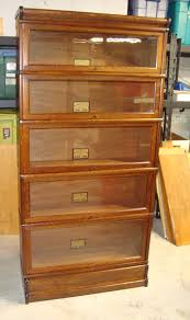 Globe Wernicke Oak Five Stack Bookcase Furniture Box Antique Bookcase Cool Furniture
