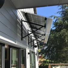 Yarnow pc awning brackets window awning outdoor hollow sheet door patio canopy (black). Power Structures Solar Awnings Custom Design Development