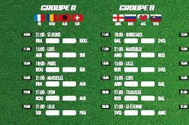 Les horaires, groupes, stades, chaînes tv. Calendrier Euro 2016 Pdf Le Programme Des Matchs A Consulter Et Telecharger
