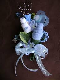 Baby Shower Corsage Baby Boy Washcloth Corsage Baby Shower Corsage Baby Shower Gifts Baby Shower