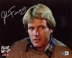 JOHN FUREY SIGNED AUTOGRAPHED 8x10 PHOTO PAUL FRIDAY THE 13th PART II  BECKETT