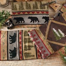 Clearance Sale Shop These Rustic Table Linens And Plenty More And Save A Little Too Black Forest Decor Cabin Decor Decor