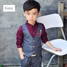 Buy Little Boys Vest Outfits Ring Bearer Two Piece Suits Kids British Dot Waist Coat Suit Pants At Affordable Prices Free Shipping Real Reviews With Photos Joom