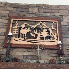 4 Dxf Art Panels Svg Silhouette Dxf Files For Plasma Laser Etsy In 2021 Picture On Wood Plasma Projects Cnc Projects To Sell
