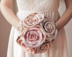 It is shown in dusty blue and slate, but can be made in any. 21 Homemade Wedding Bouquet Ideas