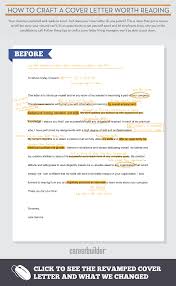 cover letter worth reading