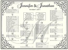 Wedding Seating Chart Template Powerpoint Free Wedding