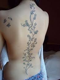 20 Fanciful Flower Spine Tattoo Ideas Flower Spine Tattoos Spine Tattoos For Women Spine Tattoos