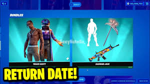 Jacques berman webster ii, known professionally as travis scott, is an american rapper, singer, songwriter, and record producer. Travis Scott Skin New Return Release Date In Fortnite Item Shop Travis Scott Coming Back Youtube