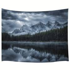 Tapestry, mountain tapestry, mountain wall tapestry, forest tree tapestry, sunset tapestry, nature landscape tapestry, wall hanging for room nicegift4you 4.5 out of 5 stars (25) $ 18.50. Jawo Landscape Tapestry Wall Hanging Lake With Mountain Forest Landscape Wild Nature Scenic Polyester Fabric Wall Tapestry For Home Living Room Bedroom Dorm Decor 71w X 60l Inches Buy Online In Aruba