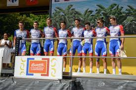Le parcours du tour 2018 : Et Maintenant En Route Vers Paris Equipe Groupama Fdj Tour De France Cyclisme 2018 Arnaud Demare Pyrenees Etape 19 Lourdes Laruns 200 5 Km Victoire David Gaudu