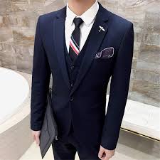 Black And Gold Mens Wedding Suit High Quality Men Black Gold Tuxedo Men Suit Black 3 Pieces Mens Us 106 20 Wedding Suits Men Black Mens Fashion Suits Wedding Suits Men
