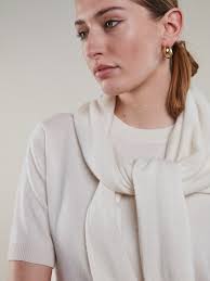 Janet Beige Cashmere Top