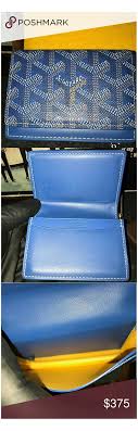 Buy & sell goyard wallets handbags in the color blue by average sale price on stockx, the marketplace for new handbags from top brands that are guaranteed authentic. Goyard Wallet Blue Goyardwalletblue Goyard Men S Wallet New Mens Authentic Goyard Id Credit Card Carrier Wallet Goyard Mens Wallet Goyard Wallet Goyard Men