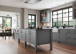 Dove grey kitchen with wood worktop ukzn email staff. Solid Wood Aldana Grey Painted Doors Kitchen Warehouse