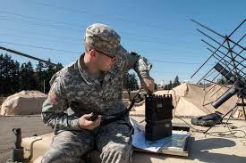 Pfc. Paul Leva, a signal support systems specialist