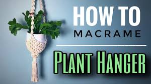 Diy macrame hanging planter (30 minute project!) macrame is making a comeback, and it just shines in hanging planters. 16 Easy Diy Macrame Plant Hangers For Beginners Macrame For Beginners
