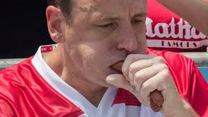 Hot dog eating controversy as defending champ Joey Chestnut downs 74 for  record