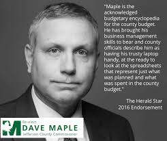 Dave Maple, Jefferson County Commissioner